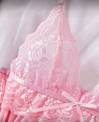 Dantelli Tül Gecelik